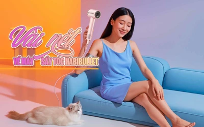 Bí Mật Cho Mái Tóc Khỏe Đẹp Với Máy sấy tóc Habibullet